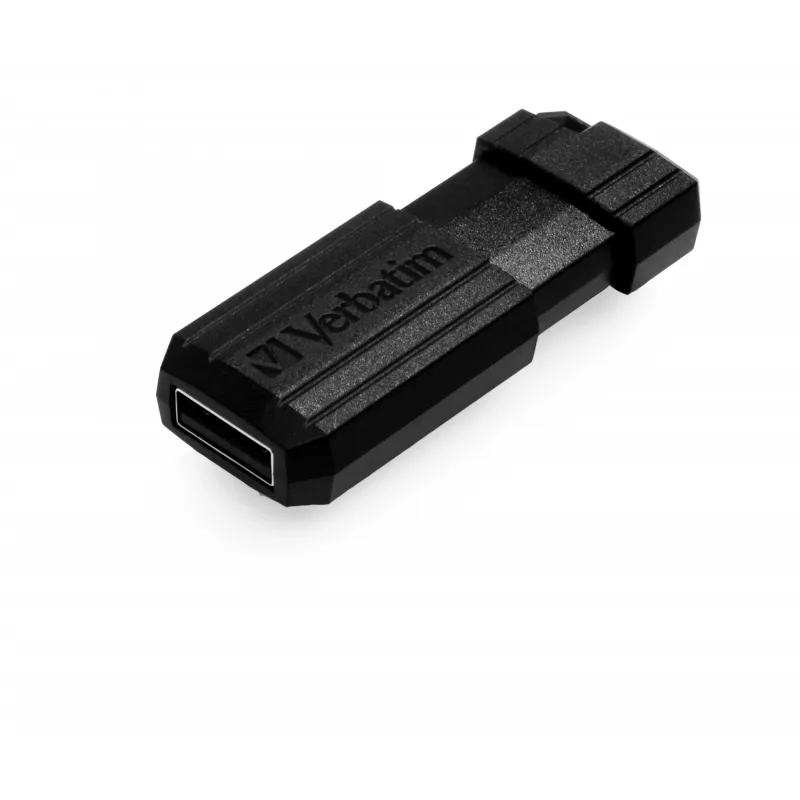 Verbatim PinStripe - USB stick 128 GB - μαύρο
