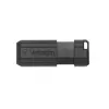 Verbatim PinStripe - USB stick 128 GB - μαύρο