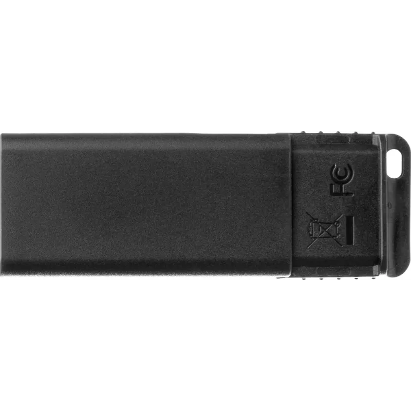 Verbatim Slider - USB stick 128 GB - μαύρο, 128 GB, 2.0, Slide, 8 g, μαύρο