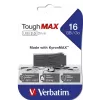 Verbatim ToughMAX - USB stick 16 GB - μαύρο