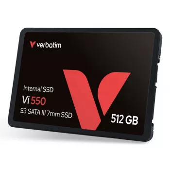 Verbatim Vi550 S3 SSD 512 GB, 512 GB, 2,5 ίντσες, 520 MB/s, 6 Gbit/s