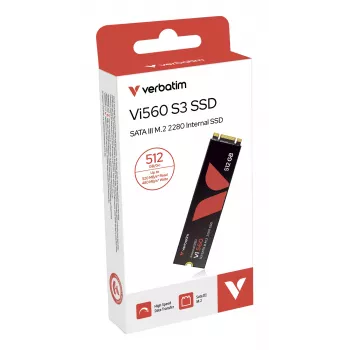 Μονάδα SSD Verbatim 512 GB M.2 6 Gbit/s Vi560 S3