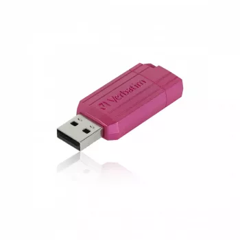 Verbatim PinStripe USB Flash Drive 128 GB USB Type-A 2.0 ροζ