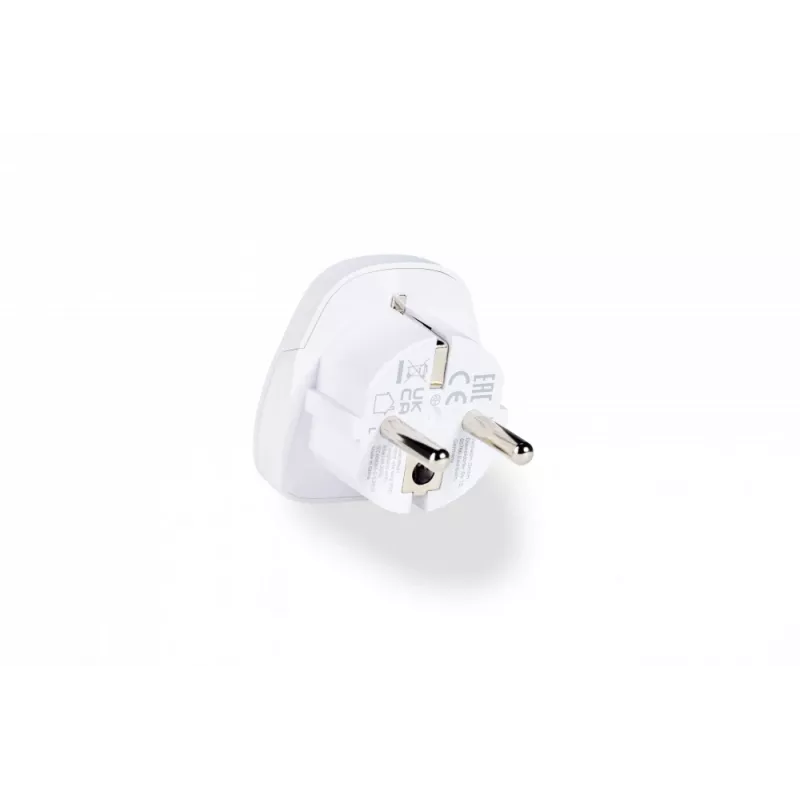 Verbatim 49541 προσαρμογέας βύσματος ρεύματος universal Type E/F Hybrid λευκό