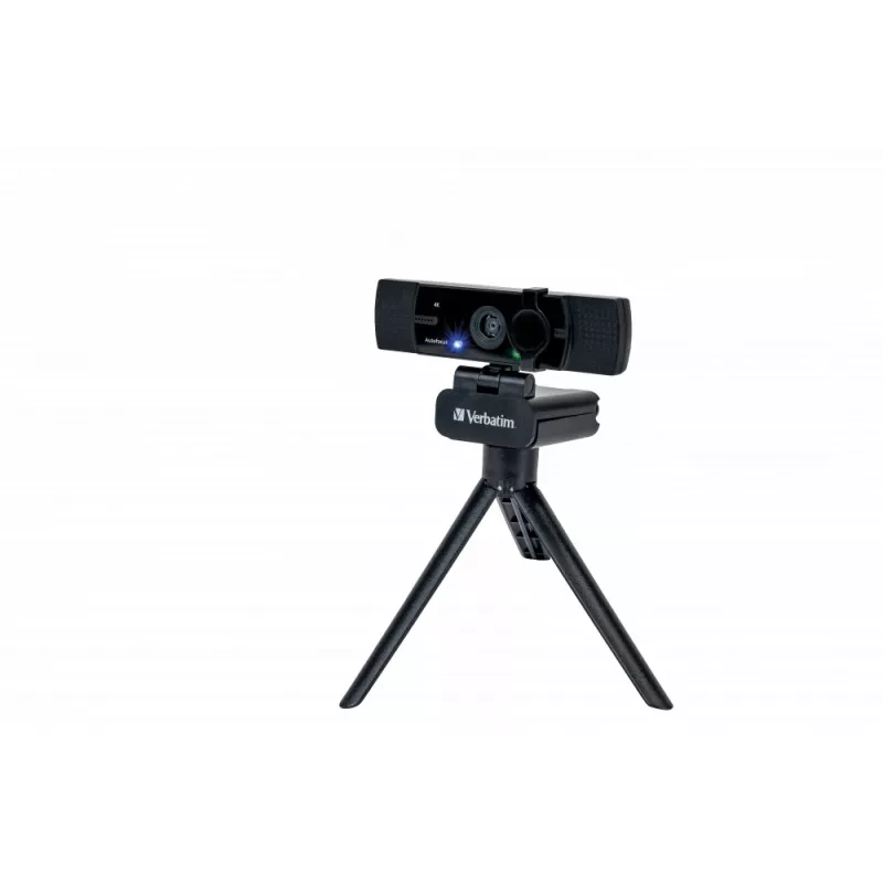 Verbatim 49580 webcam 3840 x 2160 pixel USB 2.0 μαύρο