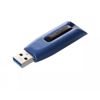 Verbatim V3 MAX - USB 3.0 drive 64 GB - μπλε, 64 GB, USB Type-A, 3.2 Gen 1 (3.1 Gen 1), Slide, 10 g, μπλε
