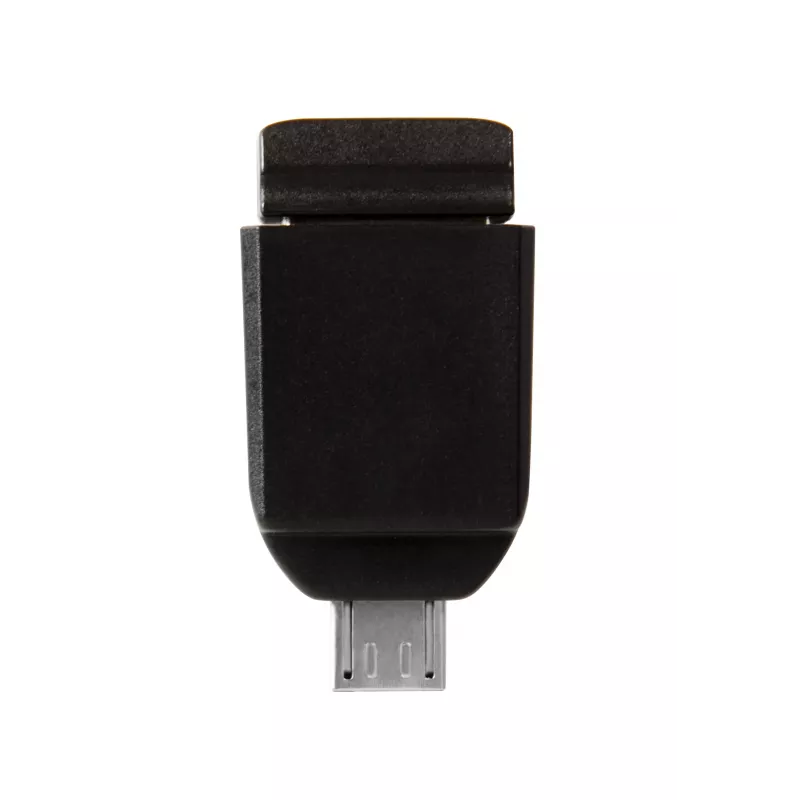 Verbatim Nano - USB 2.0 drive με προσαρμογέα Micro USB 32 GB - μαύρο