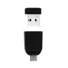 Verbatim Nano - USB 2.0 drive με προσαρμογέα Micro USB 32 GB - μαύρο