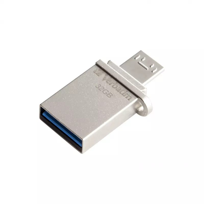 Verbatim Store 'n' Go OTG Micro USB Stick 32 GB USB Type-A / Micro-USB 3.2 Gen 1 (3.1 Gen 1) ασημί
