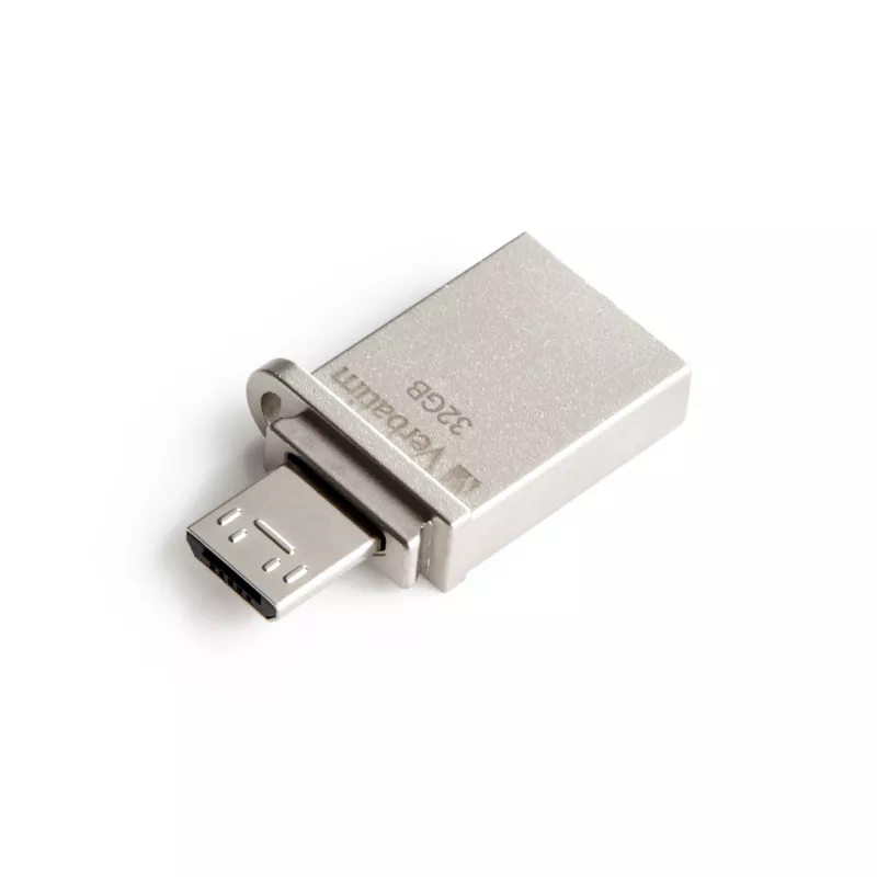 Verbatim Store 'n' Go OTG Micro USB Stick 32 GB USB Type-A / Micro-USB 3.2 Gen 1 (3.1 Gen 1) ασημί