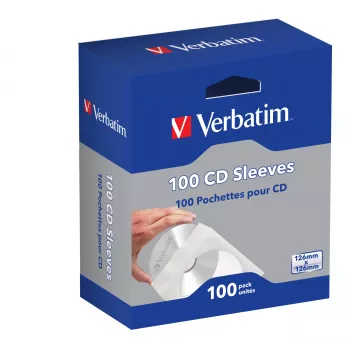 Verbatim Θήκες CD (χαρτί) συσκευασία 100 τεμ.
