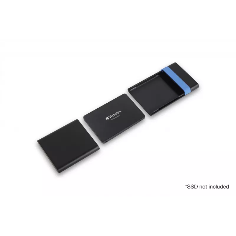 Verbatim Store'N'Go κιτ θήκης HDD/SSD θήκη μαύρο, μπλε 2,5 ίντσες