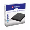 Verbatim External Slimline CD/DVD Writer οπτικός δίσκος DVD±RW μαύρο