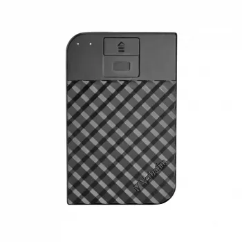 Verbatim Fingerprint Secure φορητός σκληρός δίσκος 2TB, 2 TB, 3.2 Gen 1 (3.1 Gen 1), μαύρο