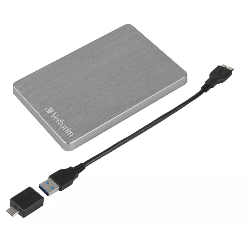 Verbatim Store 'n' Go ALU λεπτός φορητός σκληρός δίσκος 1TB Space Grey