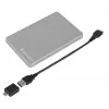 Verbatim Store 'n' Go ALU λεπτός φορητός σκληρός δίσκος 1 TB ασημί