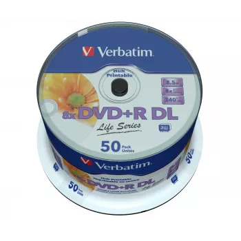 Verbatim 97693 Κενό DVD 8,5 GB DVD+R DL 50 τεμ.