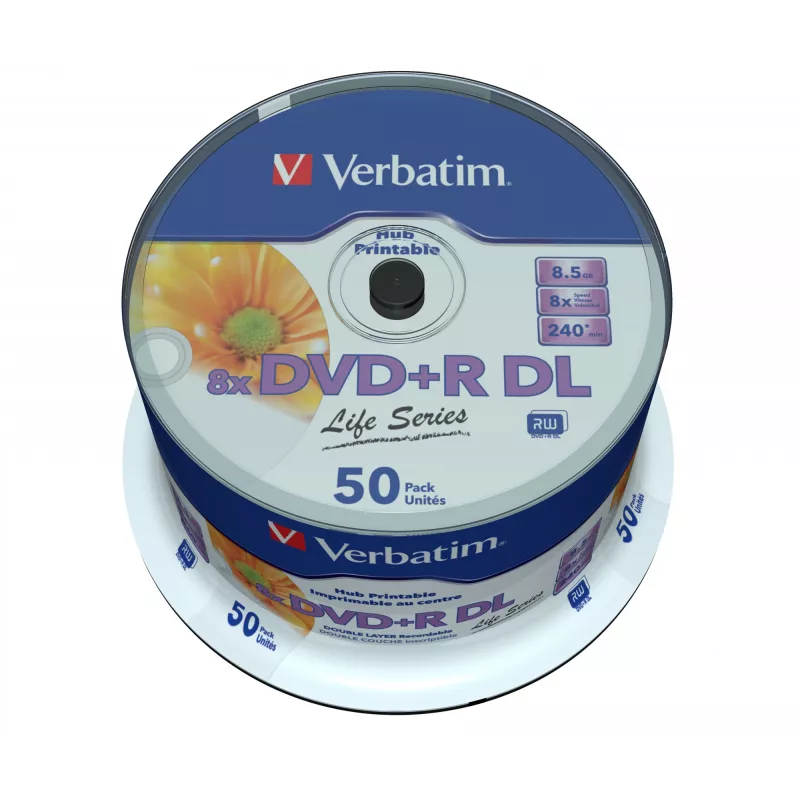 Verbatim 97693 Κενό DVD 8,5 GB DVD+R DL 50 τεμ.