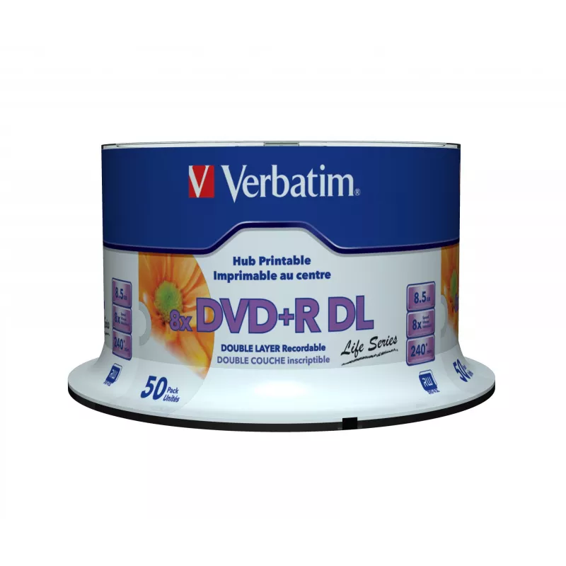 Verbatim 97693 Κενό DVD 8,5 GB DVD+R DL 50 τεμ.