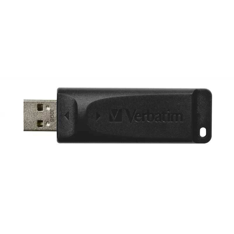 Verbatim Slider - USB-Stick 32 GB - Μαύρο
