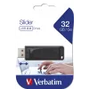 Verbatim Slider - USB-Stick 32 GB - Μαύρο