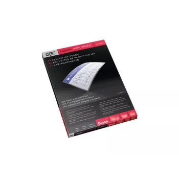 GBC μεμβράνη πλαστικοποίησης A4 High Speed 100 μικρά, γυαλιστερή, διαφανής, A4, 0,2 mm, 216 mm, 303 mm