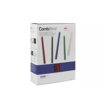 GBC CombBind χτένια βιβλιοδεσίας 51 mm A4 21R, λευκό, 500 φύλλα, πολυβινυλοχλωρίδιο (PVC), A4, 5,1 cm, 1,23 kg