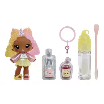 MGA Entertainment Yummiland Lip Gloss Κούκλα Σειρά 2 - Cotton Candy (Nia Candy Fluff)