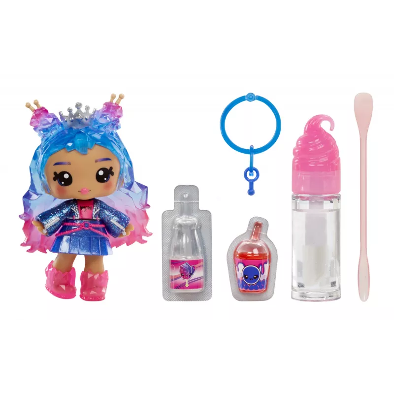 MGA Entertainment Yummiland Lip Gloss Κούκλα Σειρά 2 – Rock Candy (Roxie Crystal Candy)