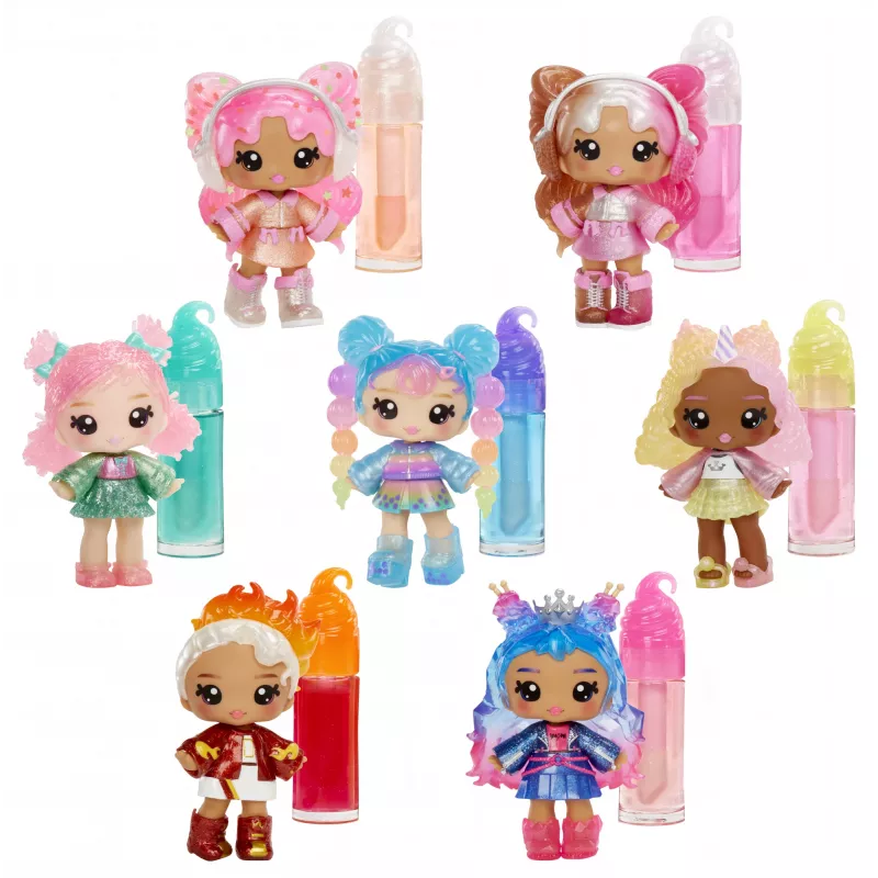 MGA Entertainment Yummiland Lip Gloss Κούκλα Σειρά 2 – Rock Candy (Roxie Crystal Candy)