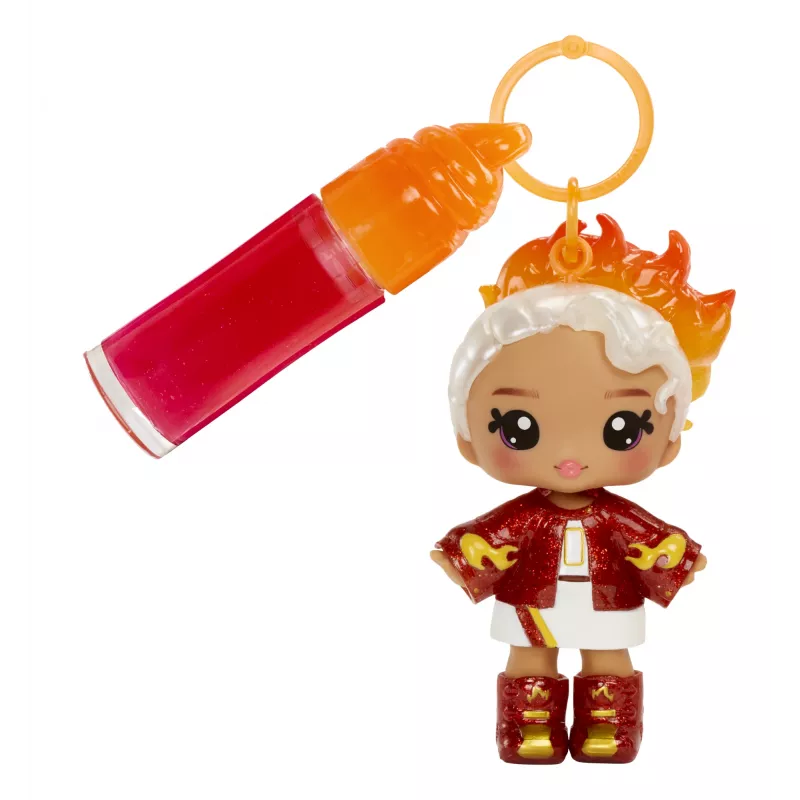 MGA Entertainment Yummiland Lip Gloss Κούκλα Σειρά 2 - Cinnamon Spice (Amber Cinnamon)