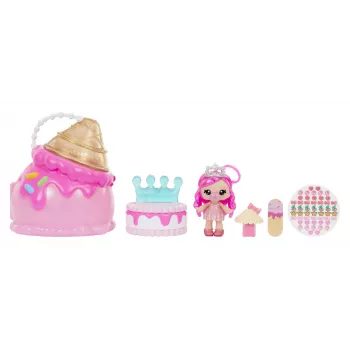 MGA Entertainment Yummiland Beauty Bag Playset + Lip Gloss Κούκλα - Ice Cream Beauty Bag