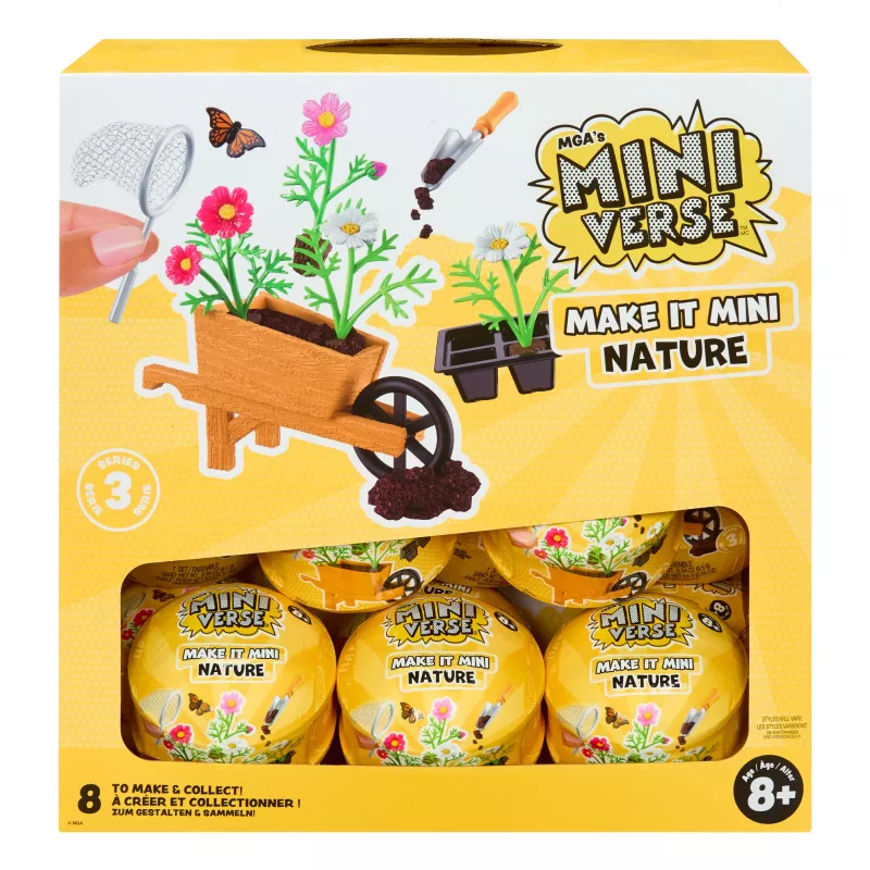 Miniverse Make It Mini Nature - Σειρά 3, 8 έτη, Πολύχρωμο, Πλαστικό