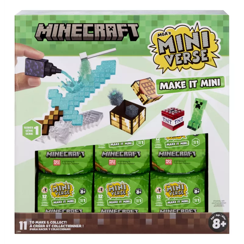 Miniverse Make It Mini Minecraft, 99 έτη, 1000 cm³, 22000 cm³