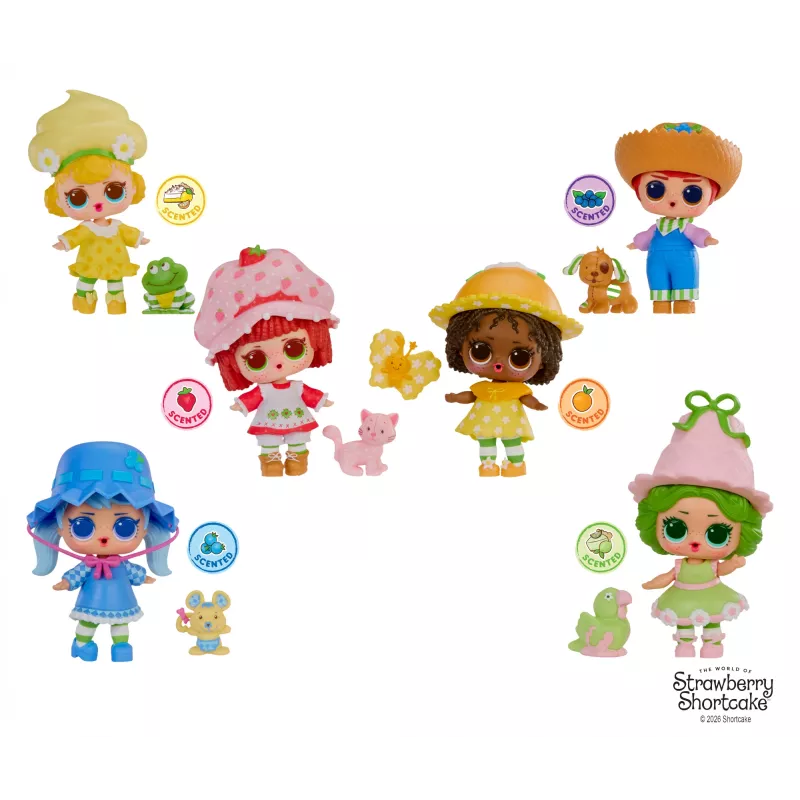 L.O.L. Surprise αγαπά Strawberry Shortcake Tots
