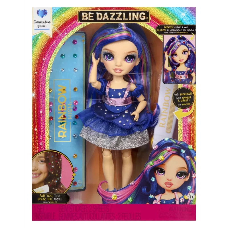 Rainbow High Be Dazzling Modepuppen - Genevieve Bleue (Μπλε)
