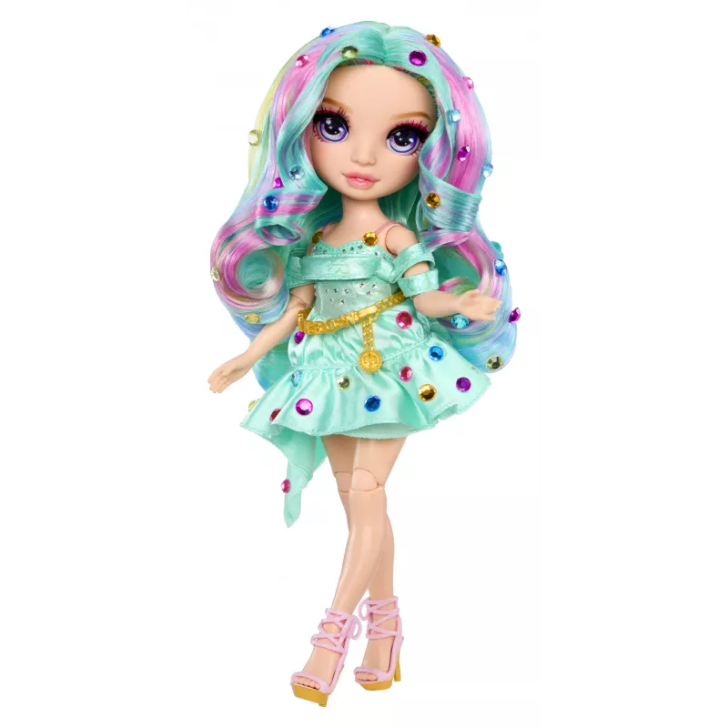Rainbow High Be Dazzling Κούκλες μόδας – Celine Τιρκουάζ (Teal)