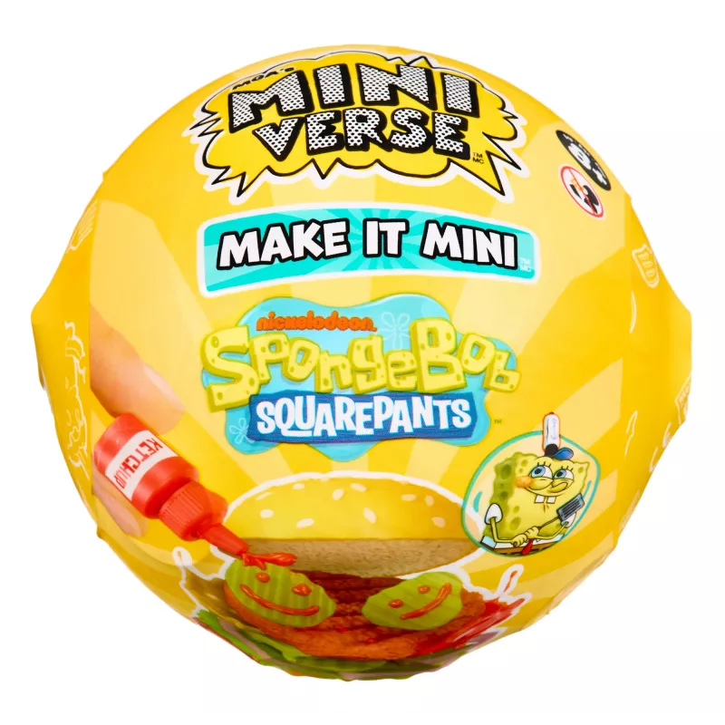 Miniverse Make It Mini SpongeBob SquarePants, 8 ετών, Πολύχρωμο