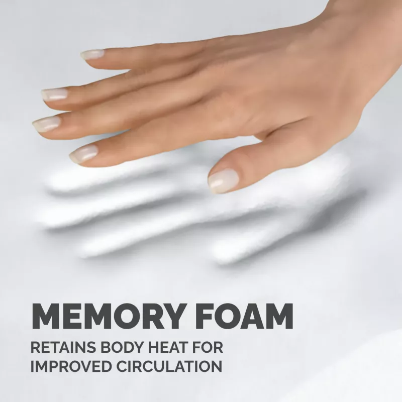 Fellowes Mouse Mat Στήριγμα καρπού Memory Foam mouse pad εργονομικό mouse pad μαύρο