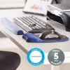 Fellowes 9178401 Στήριγμα καρπού Gel, Πολυουρεθάνη Μπλε