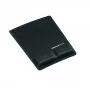 Fellowes Στήριγμα καρπού mouse pad - Health-V mouse pad με αντιβακτηριακή προστασία - Εργονομικό mouse pad για υπολογιστή, φορητό υπολογιστή, γραφείο - Μαύρο