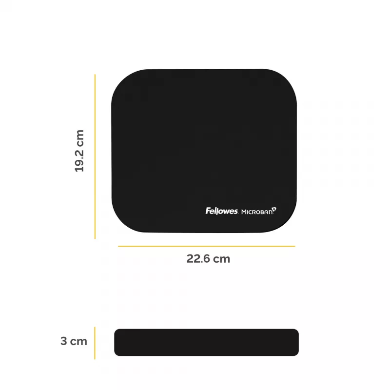 Fellowes 5933907 Mouse pad μαύρο