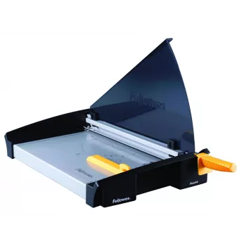 Κόφτης χαρτιού Fellowes Plasma A3/180 – μήκος κοπής 46 cm, χωρητικότητα 40 φύλλων, γραφίτης/ασημί/κίτρινο