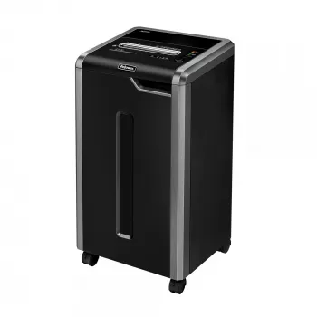 Fellowes καταστροφέας εγγράφων 325Ci 24 φύλλων καταστροφέας εγγράφων τεμαχιδίων με δοχείο συλλογής 83 λίτρων, υψηλό επίπεδο ασφαλείας P4