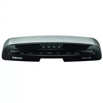 Fellowes Saturn 3i πλαστικοποιητής ψυχρής/θερμής πλαστικοποίησης 300 mm/min Μαύρο, Ασημί