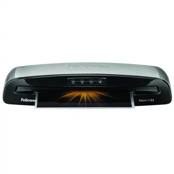 Fellowes Saturn 3i πλαστικοποιητής ψυχρής/θερμής πλαστικοποίησης 300 mm/min Μαύρο, Ασημί