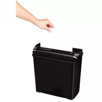 Fellowes P-25S καταστροφέας εγγράφων κοπής σε λωρίδες 22 cm Μαύρο, Γκρι