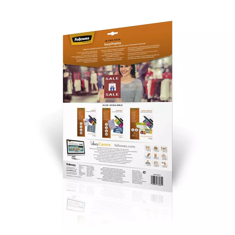 Fellowes 5601803 Μεμβράνες πλαστικοποίησης 25 τεμ.