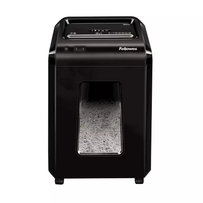 Fellowes Powershred 92Cs Καταστροφέας εγγράφων σταυρωτής κοπής, 4 x 38 mm, P-4, Μαύρο