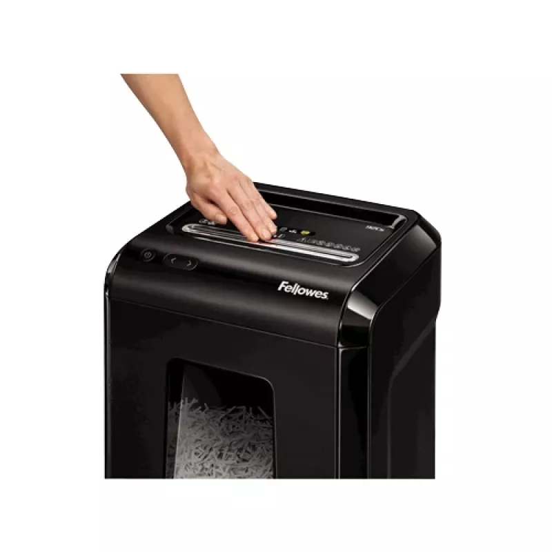 Fellowes Powershred 92Cs Καταστροφέας εγγράφων σταυρωτής κοπής, 4 x 38 mm, P-4, Μαύρο